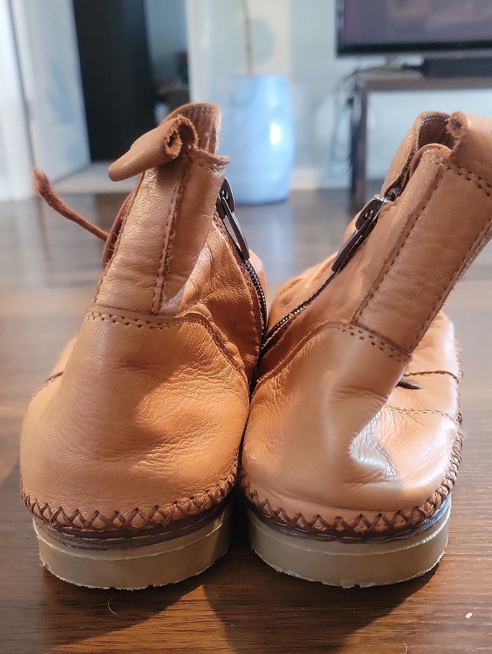 Spring Step Style, POMEROYA leather bootie Camel SZ 39 - Picture 5 of 9